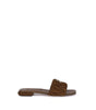Miu Miu Matelassé nappa leather Sandals