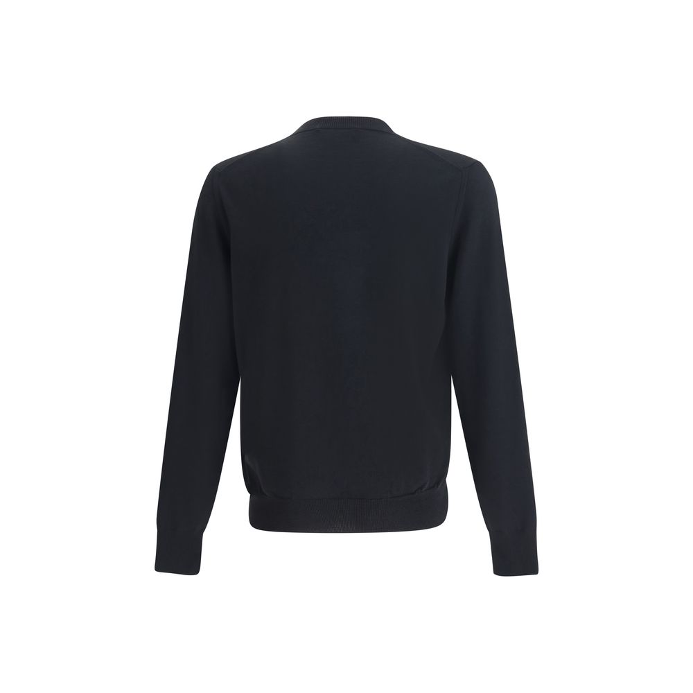 Pull en laine avec logo Alexander McQueen