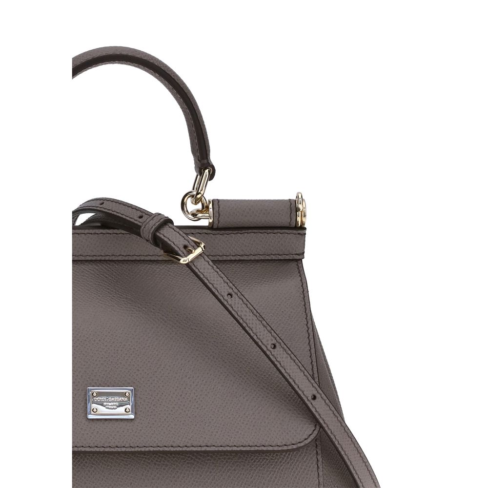Sac à main en cuir Dolce &amp; Gabbana