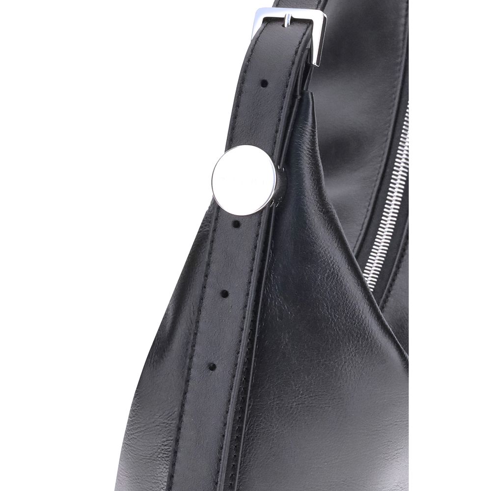 Marni Small Dot Hobo Shoulder Bag