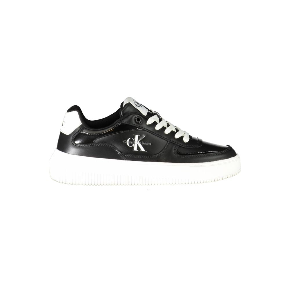 Baskets Calvin Klein noires en polyester