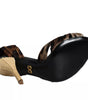 Sandales à talons Keira léopard marron Dolce & Gabbana