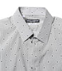 Chemise habillée semi-ajustée grise à pois Dolce &amp; Gabbana pour homme