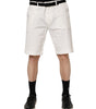 Pantalon chino blanc Dolce &amp; Gabbana en coton stretch pour homme