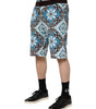 Dolce &amp; Gabbana Bermuda en coton multicolore à imprimé Maiolica