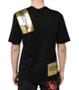 Dolce & Gabbana Black Logo Tape Cotton Men Crew Neck T-shirt