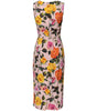 Dolce & Gabbana Multicolor Floral Knee Length Sheath Dress