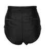 Dolce & Gabbana Black Viscose High Waisted Hot Pants Shorts