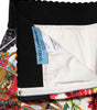 Dolce & Gabbana Multicolor Floral High Waist Hot Pants Shorts