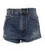 Short en denim bleu déchiré Dolce & Gabbana en coton