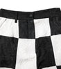 Short chaud Dolce & Gabbana en brocart floral noir et blanc