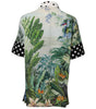 Dolce & Gabbana Multicolor Printed Silk Collared Shirt Top