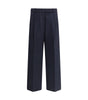 Thom Browne White stitching wool Pants