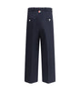 Thom Browne White stitching wool Pants
