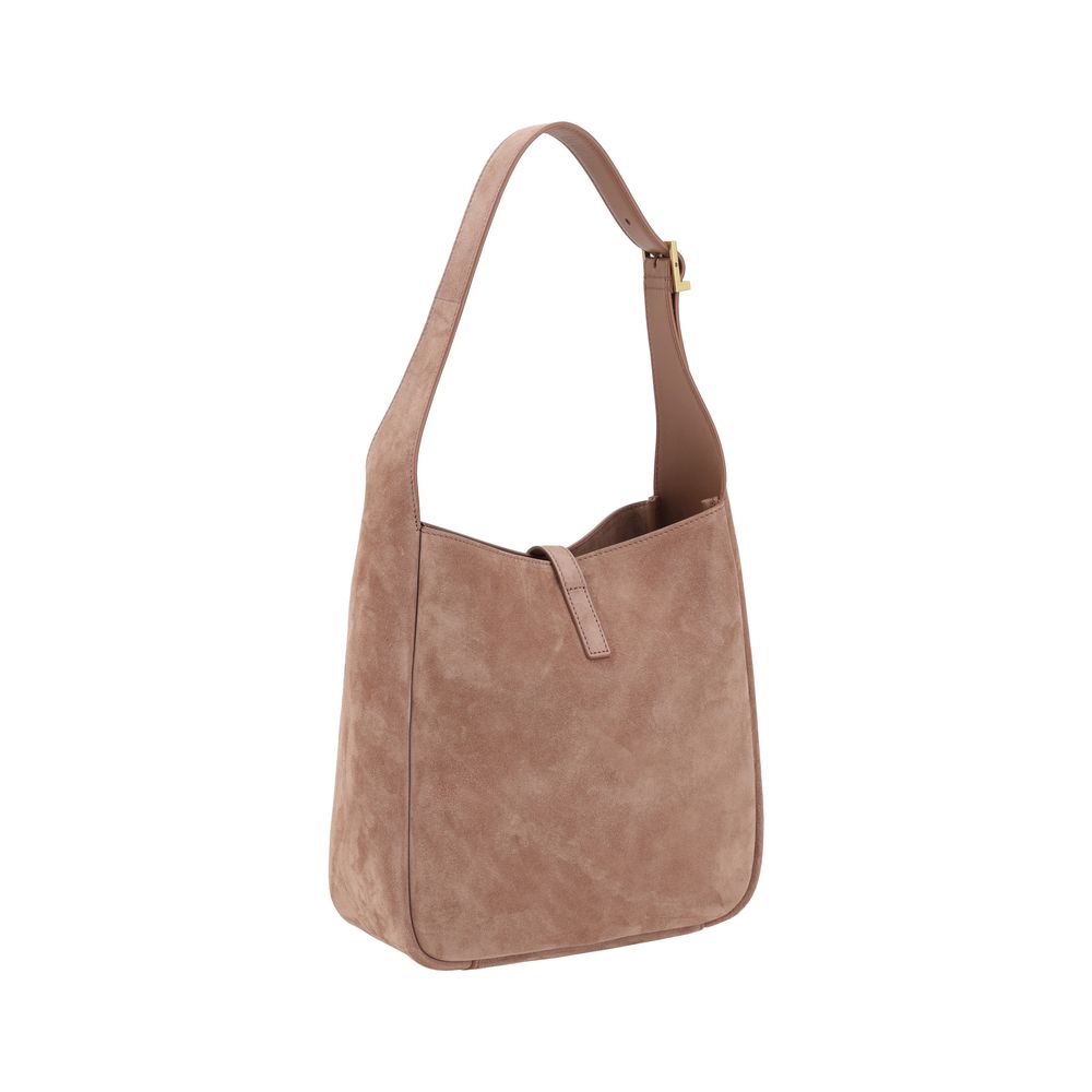 Saint Laurent Sac bandoulière en daim Le 5 à 7