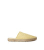 Bottega Veneta Yellow Leather Espadrille