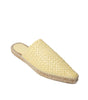 Bottega Veneta Yellow Leather Espadrille