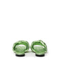 Bottega Veneta Green Leather Slide