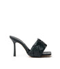 Bottega Veneta Green Leather Sandal