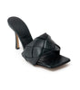 Bottega Veneta Green Leather Sandal