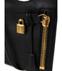 Tom Ford Black Leather Shoulder Bag