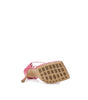 Bottega Veneta Pink Fabric And Leather Sandal