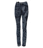 Dolce & Gabbana Blue Graphic Print Cotton Skinny Denim Jeans