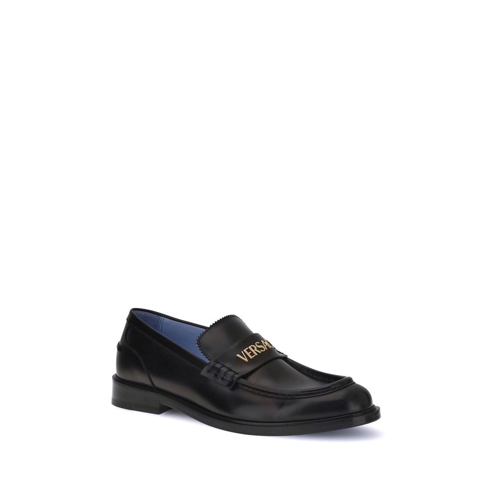 Mocassins en cuir Versace