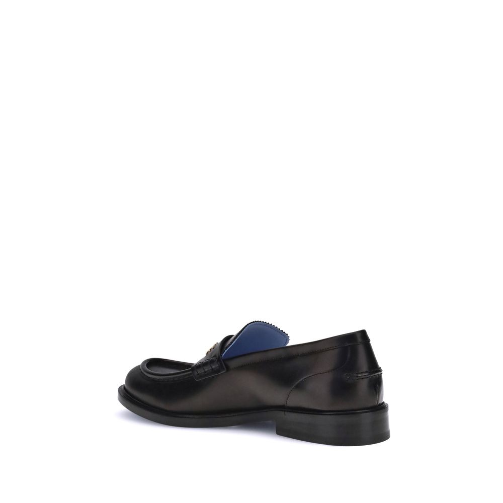 Mocassins en cuir Versace