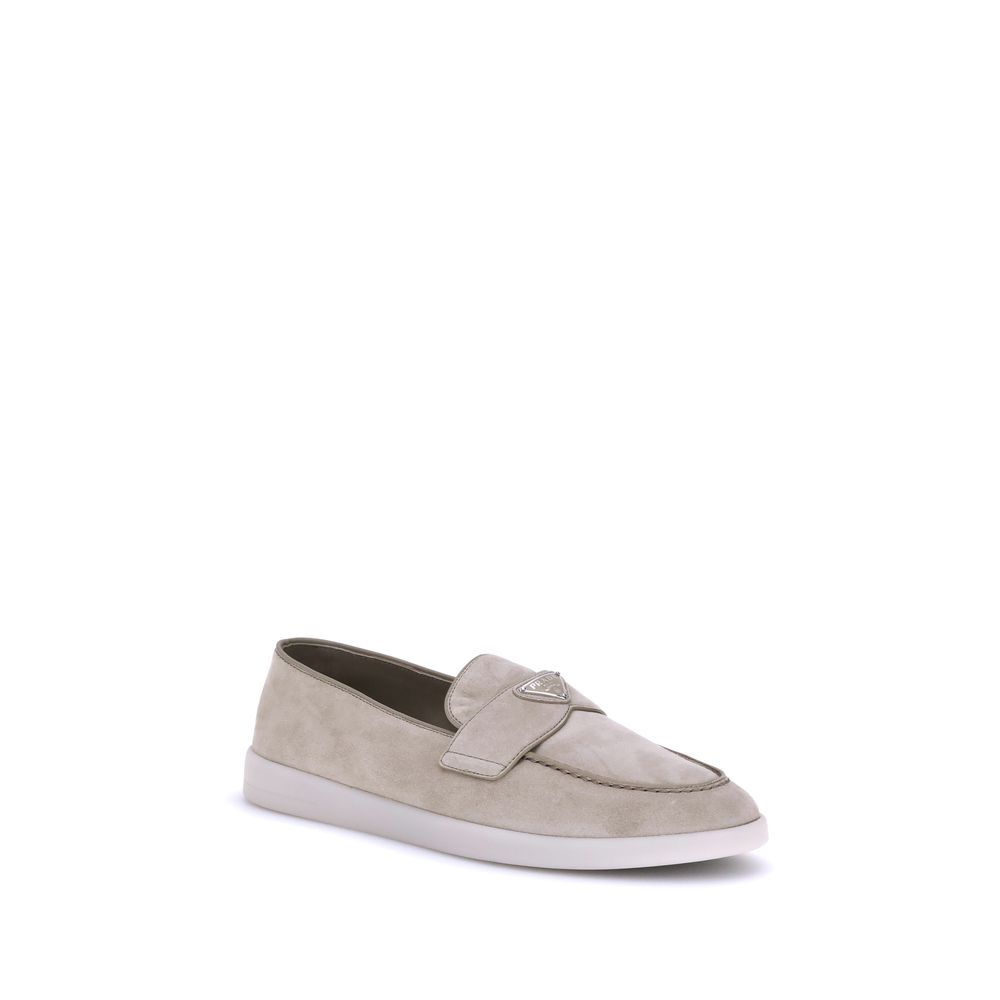 Mocassins en daim Prada