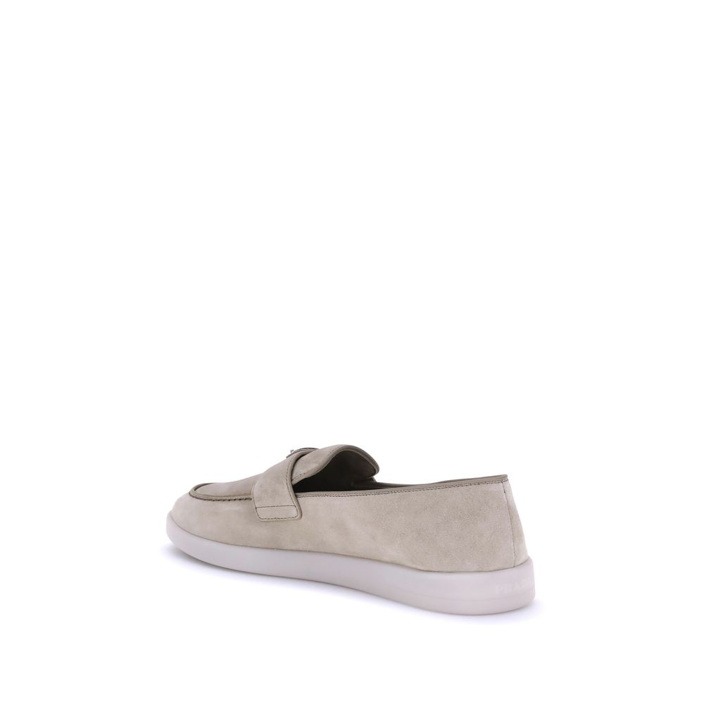 Mocassins en daim Prada