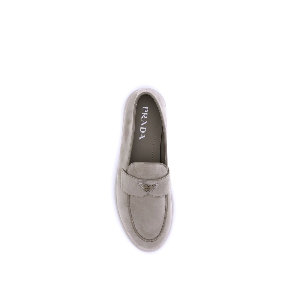 Mocassins en daim Prada