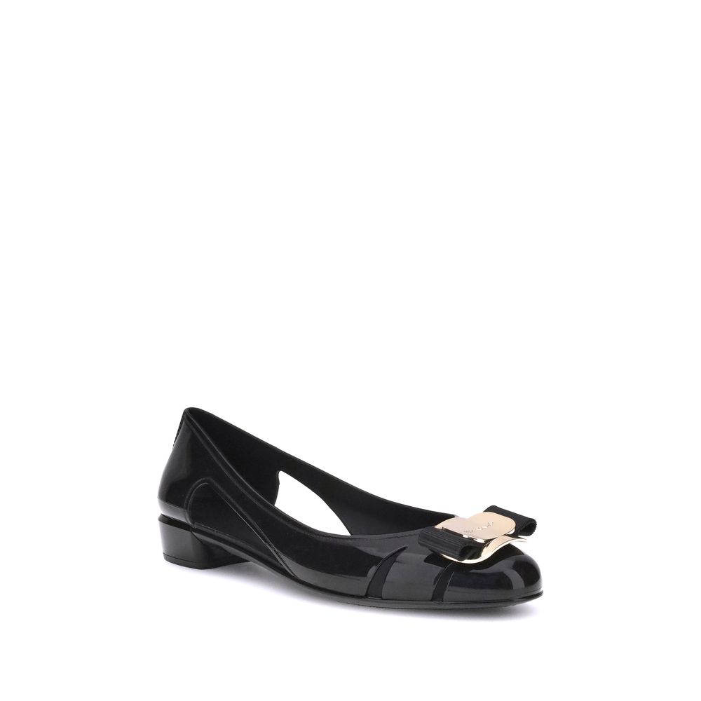 Ferragamo Rubber Ballerina