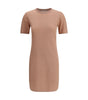 Robe midi à motif Fendi FF