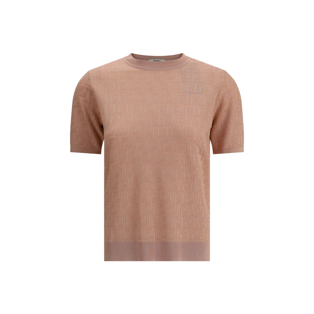 T-shirt en tricot Fendi