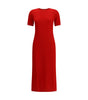 Robe midi en maille Fendi