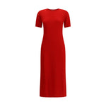 Robe midi en maille Fendi