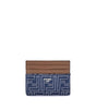 Porte-cartes en jean Fendi