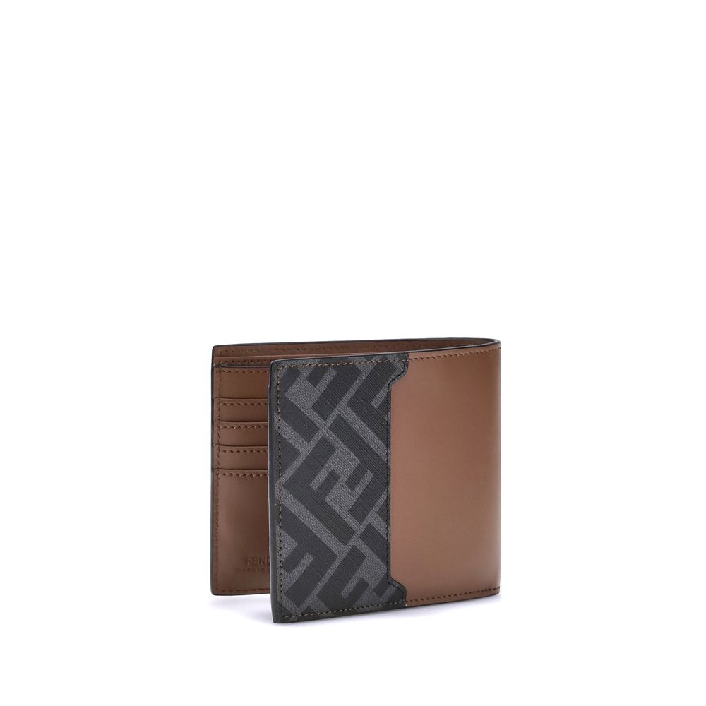 Portefeuille à deux volets Fendi