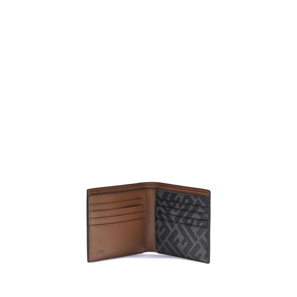 Portefeuille à deux volets Fendi