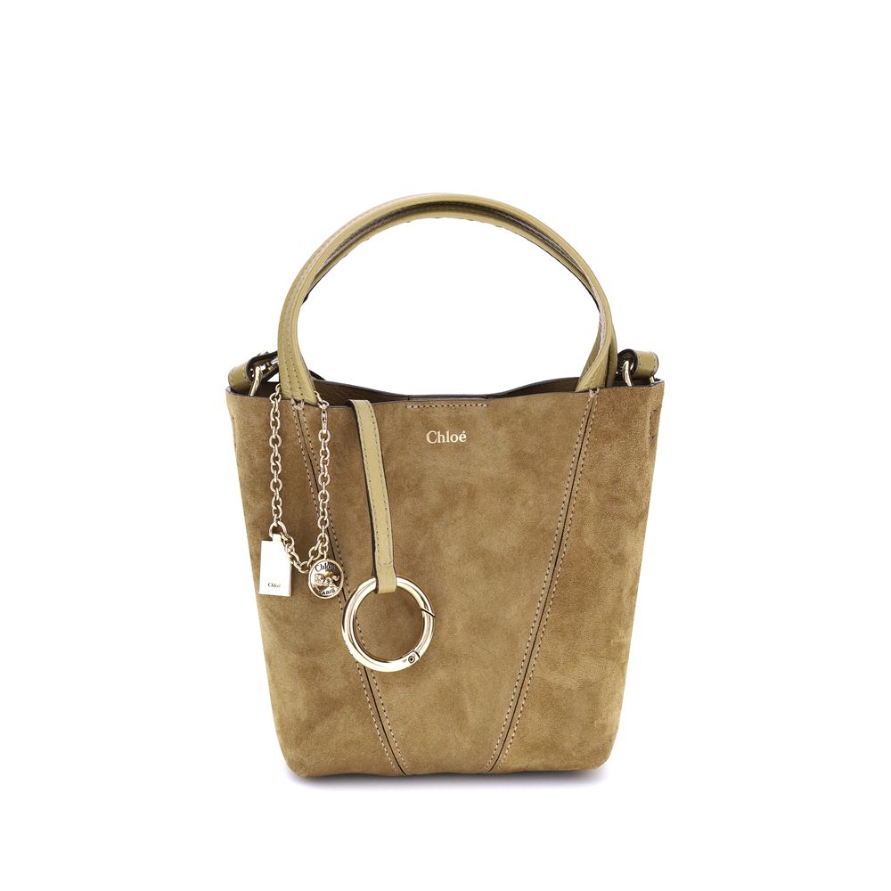 Sac à main Chloé en daim Spin