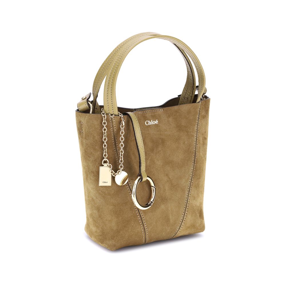 Sac à main Chloé en daim Spin