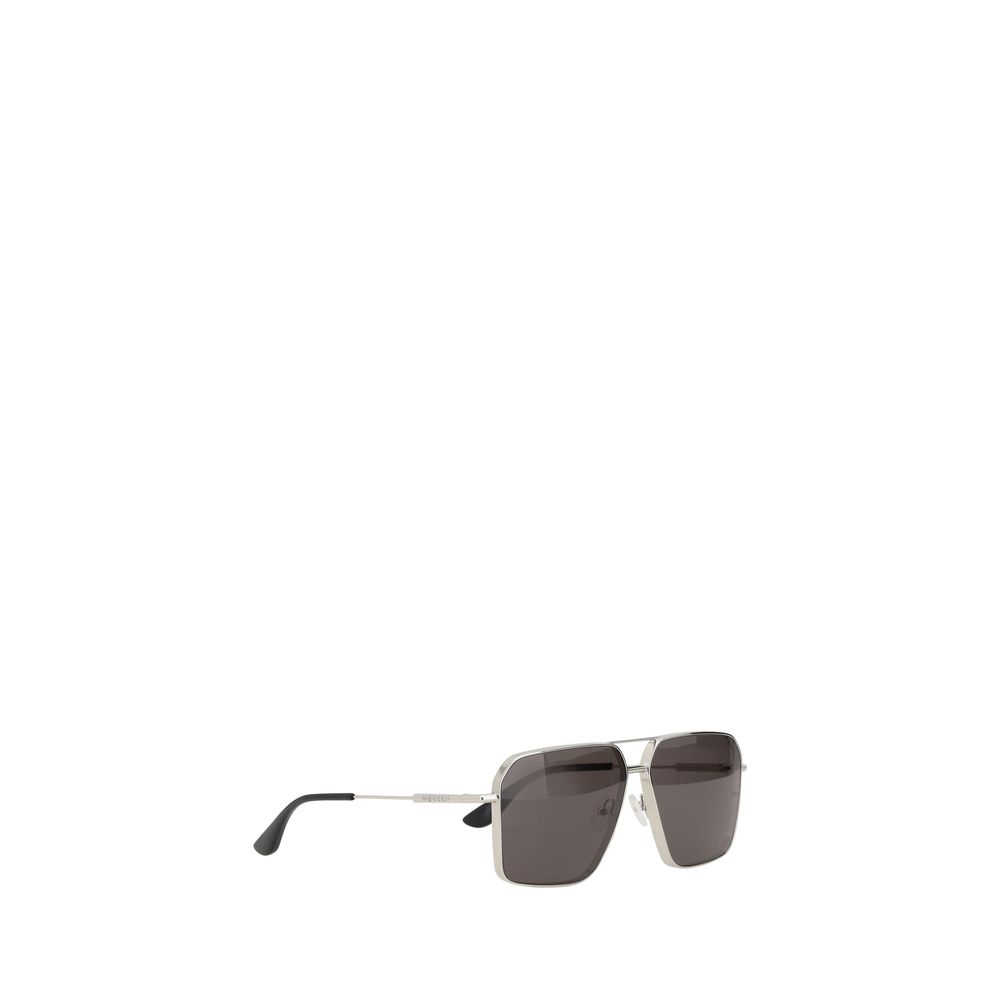 Lunettes de soleil carrées Alexander McQueen
