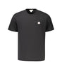 T-shirt en coton noir Calvin Klein