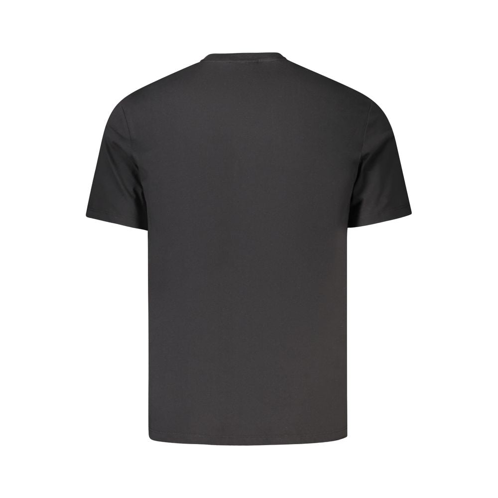 T-shirt en coton noir Calvin Klein