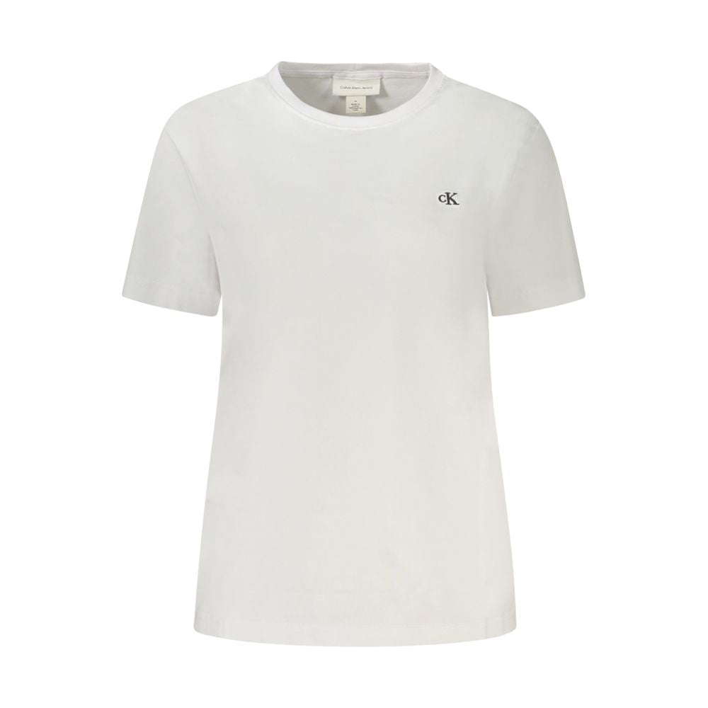Hauts et t-shirts en coton blanc Calvin Klein