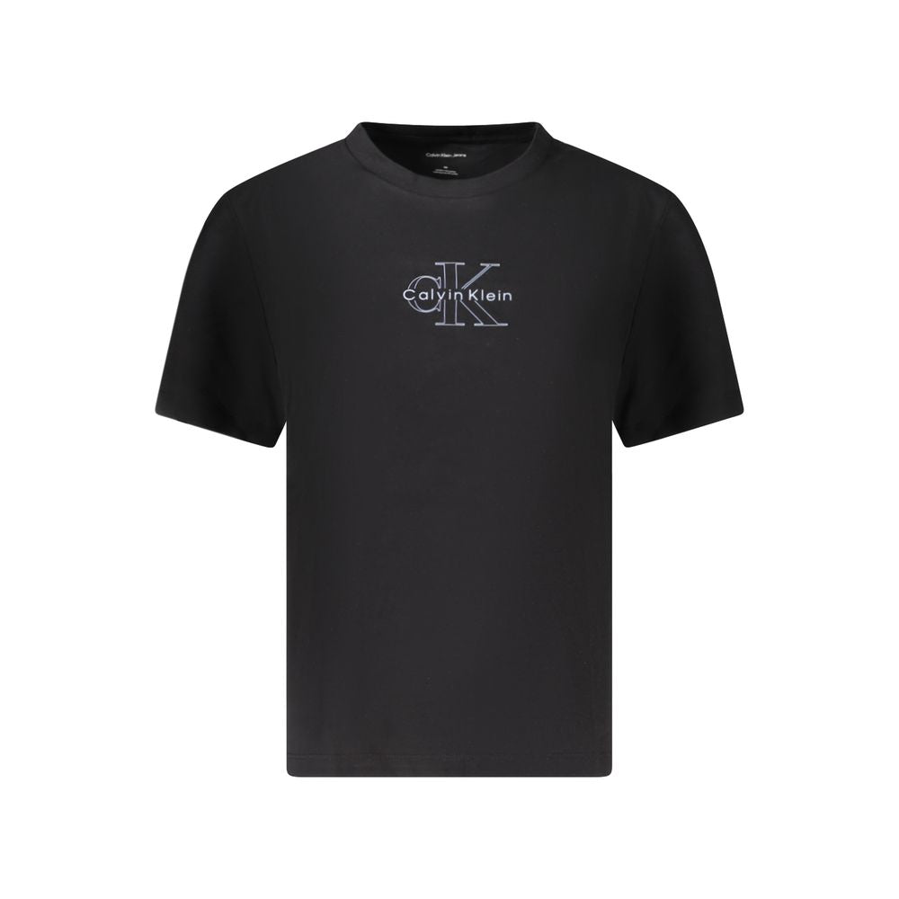Hauts et t-shirts en coton noir Calvin Klein