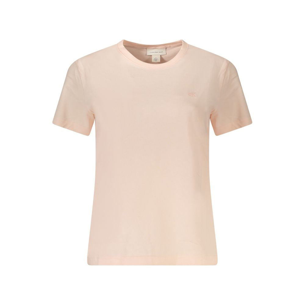 Hauts et t-shirts en coton rose Calvin Klein