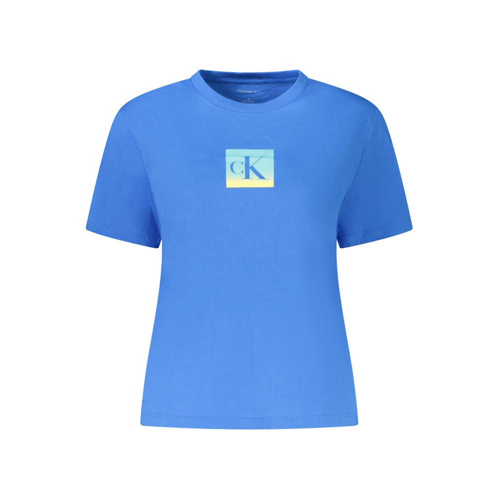 Hauts et t-shirts en coton bleu Calvin Klein