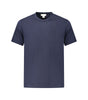 T-shirt en coton bleu Calvin Klein